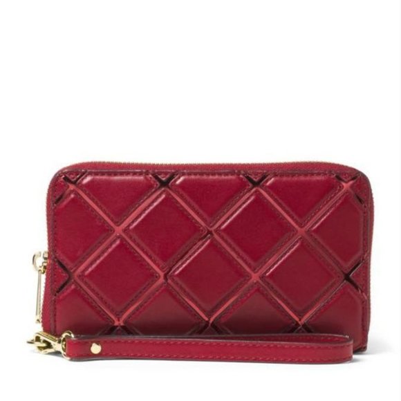 Michael Kors Jet Set  Phone  Wristlet Wallet - Picture 1 of 5